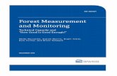 Forest Measurement and Monitoring: Technical Capacity and "How ...