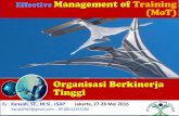 Organisasi Berkinerja Tinggi_ Pelatihan MANAGEMENT of TRAINING (MoT)_ ALPEKSI Jakarta