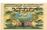 Krant 50 jarig Jubileum VPCO – 1950-2000.