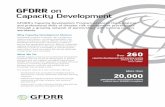 GFDRR on Capacity Development