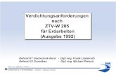 Verdichtungsanforderungen nach ZTV-W 205 für Erdarbeiten ...