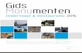 Gids Monumenten Onderhoud & Restauratie 2016