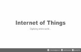 Internet of Things - introduction