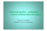 Chromatografia - podstawa metod analizy laboratoryjnej.