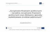 Zarządzanie finansami publicznymi - prezentacja 2