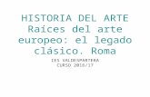 Raices del arte europeo Roma