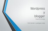 Pasos para crear y publicar en un blog
