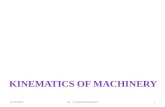 Kinematics of machinery