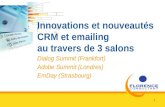 Innovation et nouveautés CRM & Emailing juin 2016