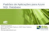 Sql saturday #570 - Padrões de Aplicações para o Azure SQL Database