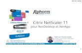 Alphorm.com Support de la formation Citrix NetScaler11