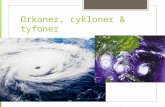 Orkaner, cykloner & tyfoner