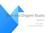 Dive into Origami Studio