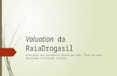 Valuation da RaiaDrogasil