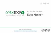 Open Expo 2016 - Ética Hacker