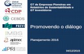 Relato Integrado | GT3 Pioneiras