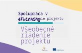 Collaboration in eTwinning: Project management - SK