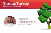 Startup Turkey 2016 - Yousef Hamidaddin