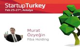 Startup Turkey 2016 - Murat Özyeğin