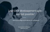 FLUPA UX-Days 2016 - "Lean UX & développement agile" par Nicolas Samir