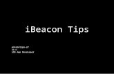 iBeacon tips(potatotips27)