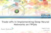 "Trade-offs in Implementing Deep Neural Networks on FPGAs," a Presentation from Auviz Systems