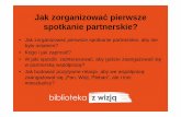 Jak zorganizować pierwsze spotkanie partnerskie? - Beata Pawłowicz