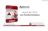 Alphorm.com Formation AutoCAD 2016,les fondamentaux
