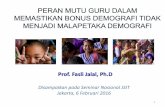 Peran Mutu Guru (Fasli jalal), Seminar JSIT Indonesia