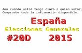 Elecciones generales España 2015