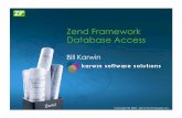 Zend Framework Database Access