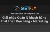 GetFly CRM - Giải pháp quản lý khách hàng & quản lý đội kinh doanh