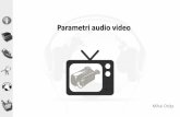 Parametri audio video