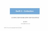 Swft 3 for C Programmers : Collection