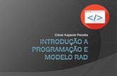 01- Introdução a programação e modelo RAD v1.0