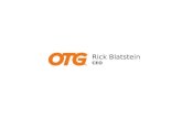 Rick Blatstein - OTG