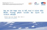 Dự án EU hợp tác và hỗ trợ 4 tỉnh Bắc Miền Trung