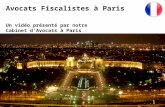 Avocats fiscalistes à Paris