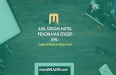 Jual Sandal Hotel Penginapan Grosir Bali