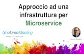Approccio ad una infrastruttura per Microservice