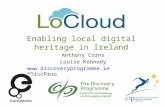 LoCloud: Enabling local digital heritage in Ireland