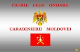 История создания войск Карабинеров Республики Молдова