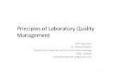 Principles of quality management