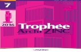 Trophée Archizinc 7ème Edition - 2016