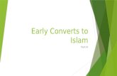 Early converts to islam part 3