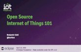 Building the Internet of Things with open source and Eclipse IoT projects (Benjamin Cabé, Eclipse Foundation)