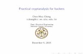 Practical cryptanalysis for hackers