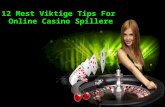 12 mest viktige tips for online casino spillere