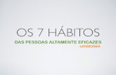 Os 7 hábitos das pessoas altamente eficazes