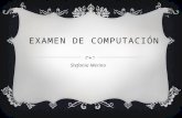 Examen de computación